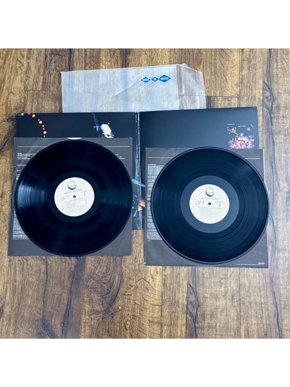 CATS The Musical 1981 Andrew Lloyd Webber Double LP Vinyl Record 2GHS 2031 Geffe - Picture 3 of 5